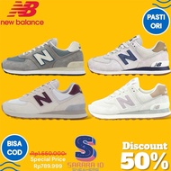 574 Beige Navy Sneakers NB SKU ML574LGI Unisex Authentic 8J21 IQHS