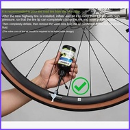 Tire Sealant For Bikes 120ml Cycle Tire Sealant Long Lasting Fast Sealing Eco-Friendly Tube Puncture