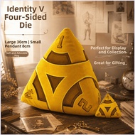 PS2 Identity V Logic Path D4 Dice Plushie Game Merch Cute Plush Cotton Doll SP2