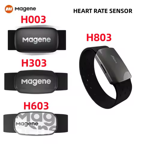 Magene H303 H603 H803 Heart Rate Monitor Mover Sensor Dual ANT Bluetooth With Chest Strap Cycling Co