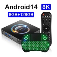 2025 New Tv Box X66 Android 14 Bluetooth 5.4 Rk3528 Dual Wifi 5g Av1 8k Ram 4gb 8gb Rom 64gb 128gb S