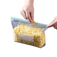 Zippered food storage bag, thickened sealed slide-lock sealing bag