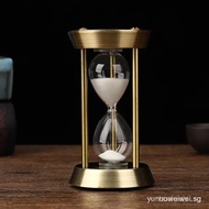 [Toronto2] 3/5/10 Minute Retro Metal Handicraft Hourglass Pendulum Home Office Desktop Arrangement O