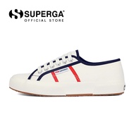 Superga 2750 Colourblocking White Avorio Navy Red