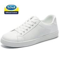 Scholl North Star รองเท้าผ้าใบแบบผูกเชือก รองเท้าผ้าใบแฟชั่น สนีกเกอร์ สำหรับผู้ชาย สีขาว 8201052 สี