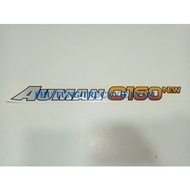 -Auman C160 Auman C160 New door sticker lettering