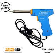 GKO Solder Tembak 30W–100W Quick Heat Soldering Gun Dual Wattage Muxindo Cepat Panas Awet Tahan Lama