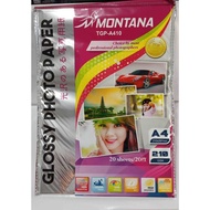 Glossy Photo Paper Montana 210gsm A4
