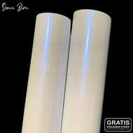 Pearl White Motorcycle Sticker - Infinity