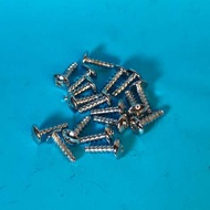 [ 25 - 100PCS ] Yamaha Mio Aerox Nmax Body Bolts | Chrome Screwdriver Wrench | M4 x 16