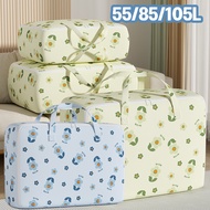 COD Storage Bag Clothes Quilt 55/85/105L Large Capacity Waterproof Dustproof With Zipper Storage Box