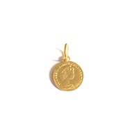 liontin koin kadar 700 dan 875 elegant emas asli - 0.62gr/875