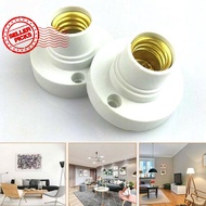 E14 Bulb Receptacle Ceiling Receptacle Light Bulb Socket Plastic Plug Base Adapter Holder Round C1