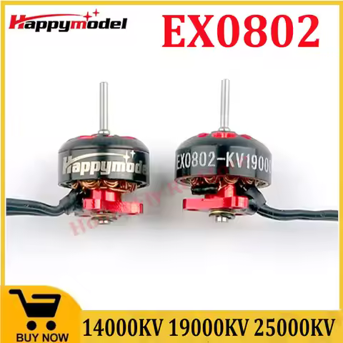 Happymodel EX0802 14000KV/ 19000KV/ 25000KV 1-2S Mini Brushless Motor for RC FPV Racing Freestyle Mo
