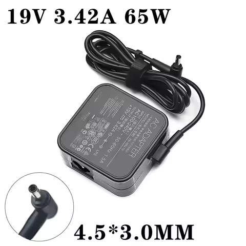 EXA1203YH / PA-1650-78 19V 3.42A 65W 4.5X3.0mm AC Adapter Charger For ASUS Q524 Q524U Q534 Q534U Q52