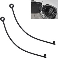 Pack of 2 Car Fuel Cap Retaining Strap Compatible with A0004704605 and 8N0201556, Fuel Cap Line, Fue