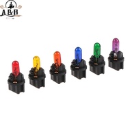 [A&B] 10PCS T5.5 Led Bulb W1.2WCar Interior Lights Dashboard Heating Indicator Wedge Auto Instrument