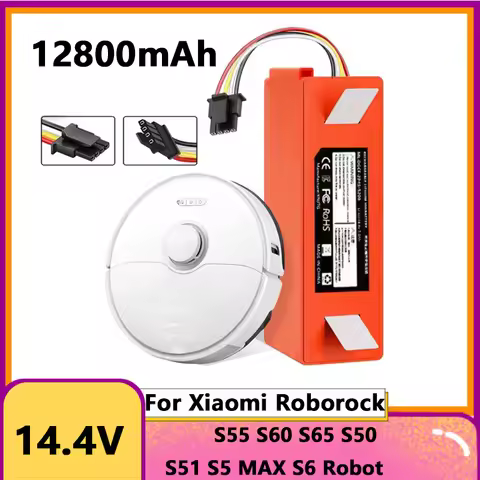 14.4V Vacuum Cleaner Battery Replacement for Xiaomi Roborock S50 S55 S51 T60 E352-00 S502-00 C10 E20
