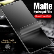 Full Curved Hydrogel Matte Film for Google Pixel 7 Pro 7Pro Pixel7Pro Pixel7 Pro 5G Anti-fingerprint