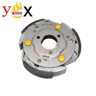 YP 3 Scooter Bike Engine Parts Driven Wheel Clutch Block Centrifugal Carrier Pulley For Yamaha Majes