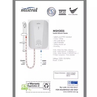 Mistral MSH303i Instant Water Heater (White)