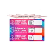 Voucher Tri Happy 3GB 3hr