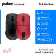 Pulsar TenZ Signature Edition Wireless Mouse - Black/Red [Symmetrical/18H/47g/XS-1 Sensor/8K]