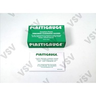 HIJAU Ready Plastic GAUGE GREEN PLASTI GAUGE PLASTIC GAUGE GREEN 0.175-0.500mm