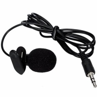 Terbaru Clip On Mic Hp Laptop Android Youtuber 3.5Mm Michrophone Clip