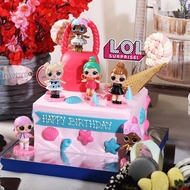 LOL Surprise Cake Kue Ulang Tahun 20X20 cm Whip Cream MOHON