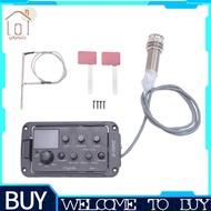 GB-1 Acoustic Guitar Preamp Guitar Equalizer 3-Band EQ Equalizer with Piezo Pickups
