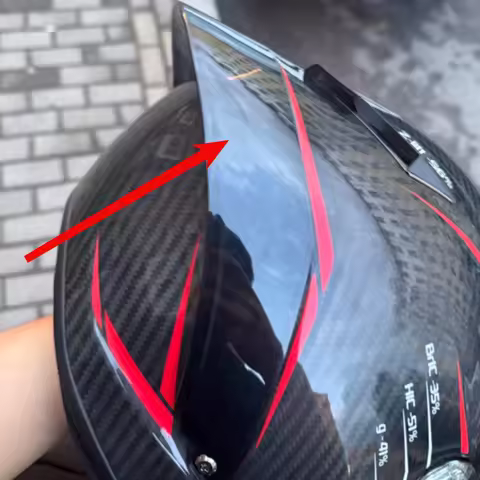 For AGV Pista GPR Motorcycle Helmet Retrofit Tail GPRR Corsa R Helmet Personality Big Tail Spoiler W