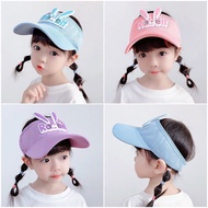 Rabbit Kids Hat Rabbit Kids Golf Hat Visor Kids Hat Sunshade Beach Hat