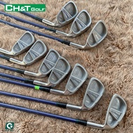 Bridgestone Newing iron golf club set of 10 3,4,5,6,7,8,9,P,S,P/S Flex R, bright and beautiful, orig