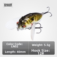 Surface Insect Cicada Lure Fishing