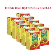 1 BOX OF 10 PACKAGES OF SEMOLA DIVELLA POWDER 1KG [Date July 29, 2026]