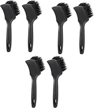 sdoot 6 Pack 8.3 Inches Car Wash Brush with Long Handle,Wheel Brush with 2.0 x 2.6 Inch Fibrous Hair
