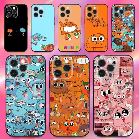 A-Amazing World of G-Gumball Phone Case For iPhone 16,15,14,13,12,11,Pro,Max,Plus,X,XS,XR,SE,8,7,Min