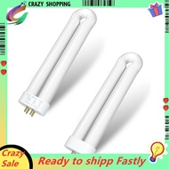 Bug Zapper Light Bulb Replacement for 15W Bug Zapper with 4-Pin Base,15W-BL U Shaped Twin Tube Bulb 
