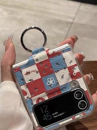 Samsung Flip 3 Flip 4 Phone Case 三色格紋 三星 手機殼 $125包埋順豐郵費⚠️👊