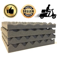 Acoustic Panel Foam Tiles Noise Sound Absorbing GREY 2.5CM
