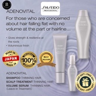 Shiseido ADENOVITAL SCALP TREATMENT for THINNING HAIR 130g + Free Gift