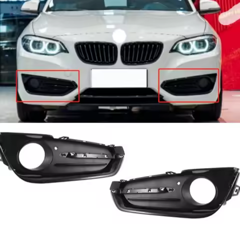 Front bumper fog light frame grille 51117452299 51117452300 BMW 2 Series F22 F23 2-door sports car 2