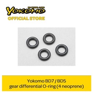 Yokomo BD7 / BD5 gear differential O-ring (4 neoprene) (BD-500GOBA)