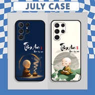 Samsung S24 5G, S24 Plus 5G, S24+ 5G, S24 Ultra 5G Case Calligraphy peace of mind, peace of mind