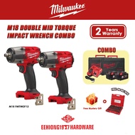 MILWAUKEE M18 Double Mid Torque Impact Wrench FREE Deep Socket Set 881Nm M18 FMTIW2F12 M18FMTIW2F12 49-66-7015