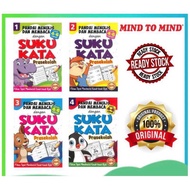 (Set of 4)Siri Pandai Menulis dan Membaca Dengan Suku Kata 4 5 6 Tahun Buku Latihan Aktiviti Prasekolah Tadika p Sekolah
