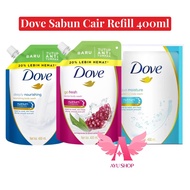 Dove Body Wash Refill 400ml | Dove Liquid Soap