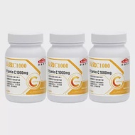 【Nutrimate 你滋美得】長效維他命C 1000+玫瑰果實(60錠/瓶)x3瓶