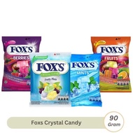 (Bag 90gr) FOX'S Crystal Clear Candy Bag 90gr
